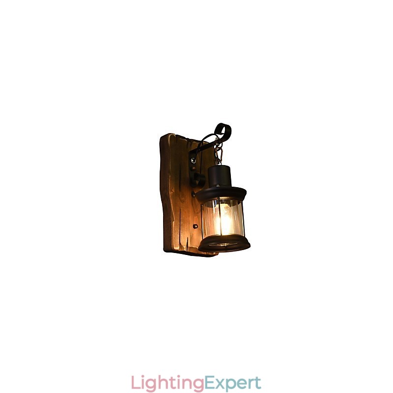 Rustic Lodge Traditional Classic Painting Feature for Downlight Wall Lights Wall Light