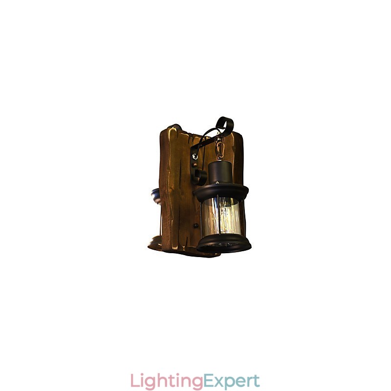 Rustic Lodge Traditional Classic Painting Feature for Downlight Wall Lights Wall Light