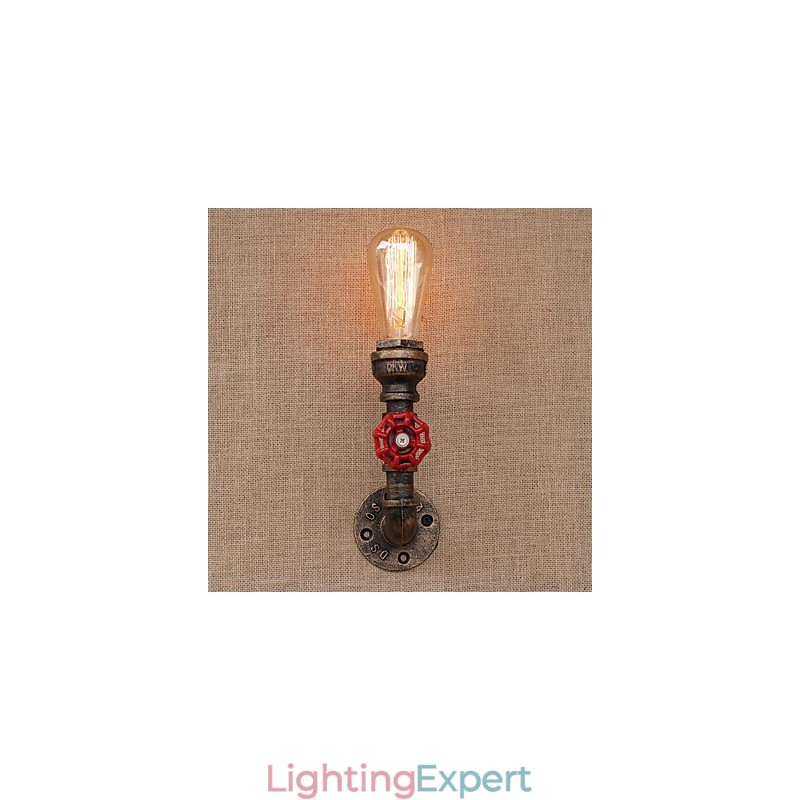 Country Retro Painting Feature for Mini Style Ambient Light Wall Sconces Wall Light