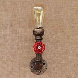 Country Retro Painting Feature for Mini Style Ambient Light Wall Sconces Wall Light