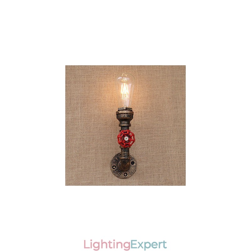 Country Retro Painting Feature for Mini Style Ambient Light Wall Sconces Wall Light