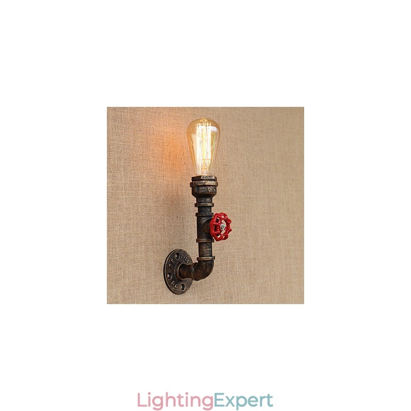 Country Retro Painting Feature for Mini Style Ambient Light Wall Sconces Wall Light