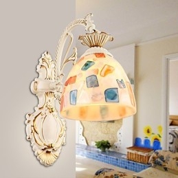Rustic Lodge Painting Feature for Downlight Wall Sconces Wall Light