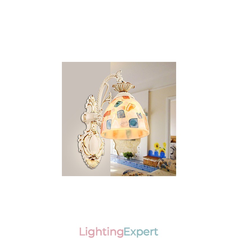 Rustic Lodge Painting Feature for Downlight Wall Sconces Wall Light