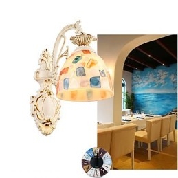 Rustic Lodge Painting Feature for Downlight Wall Sconces Wall Light