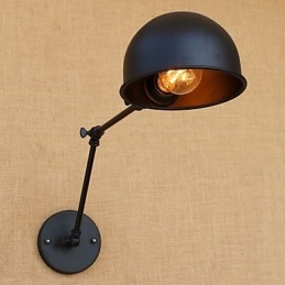 Simple Country Retro Painting Feature for Mini Style Swing Arm Eye Protection Downlight Swing Arm Lights