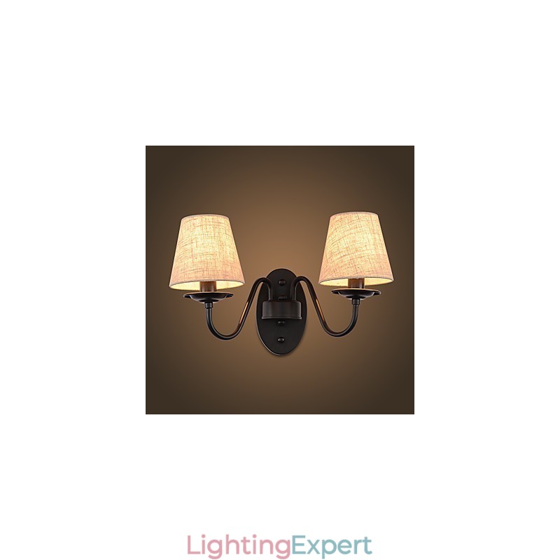 Rustic Lodge Simple Vintage Painting Feature Ambient Light Wall Sconces Wall Light