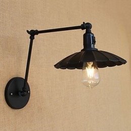 Vintage Country Painting Feature for Mini Style Swing Arm Downlight Swing Arm Lights Wall Light