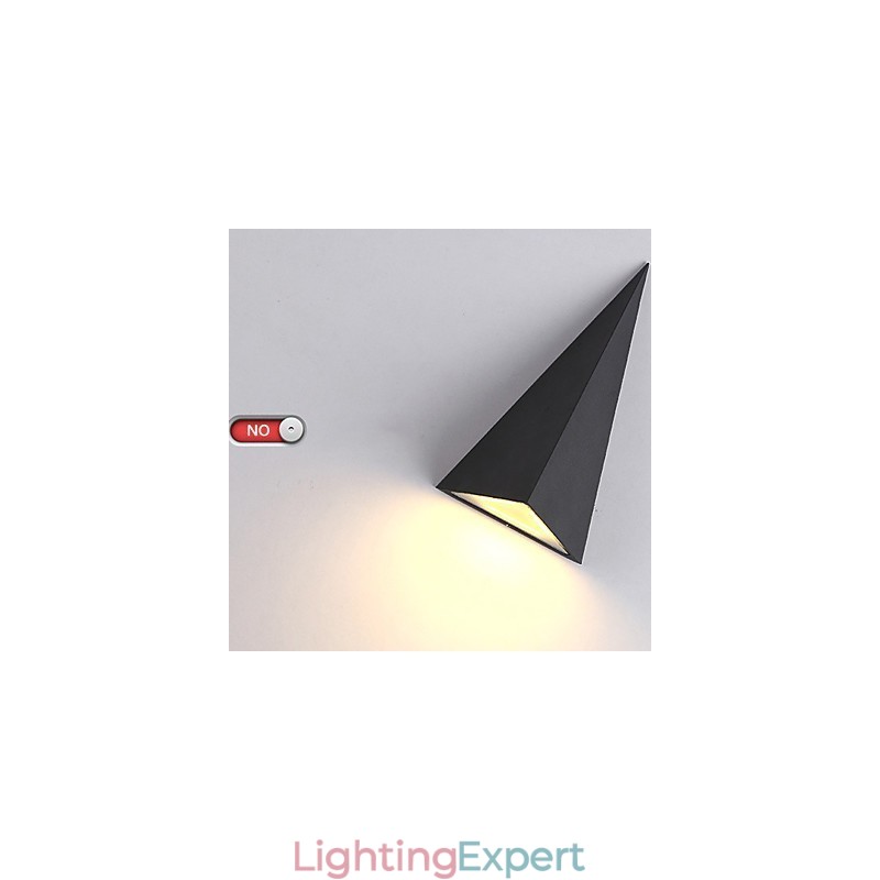 Integrated Novelty Modern Contemporary Feature for Mini Style Ambient Light Wall Sconces Wall Light Outdoor Waterproof Wall Lamp