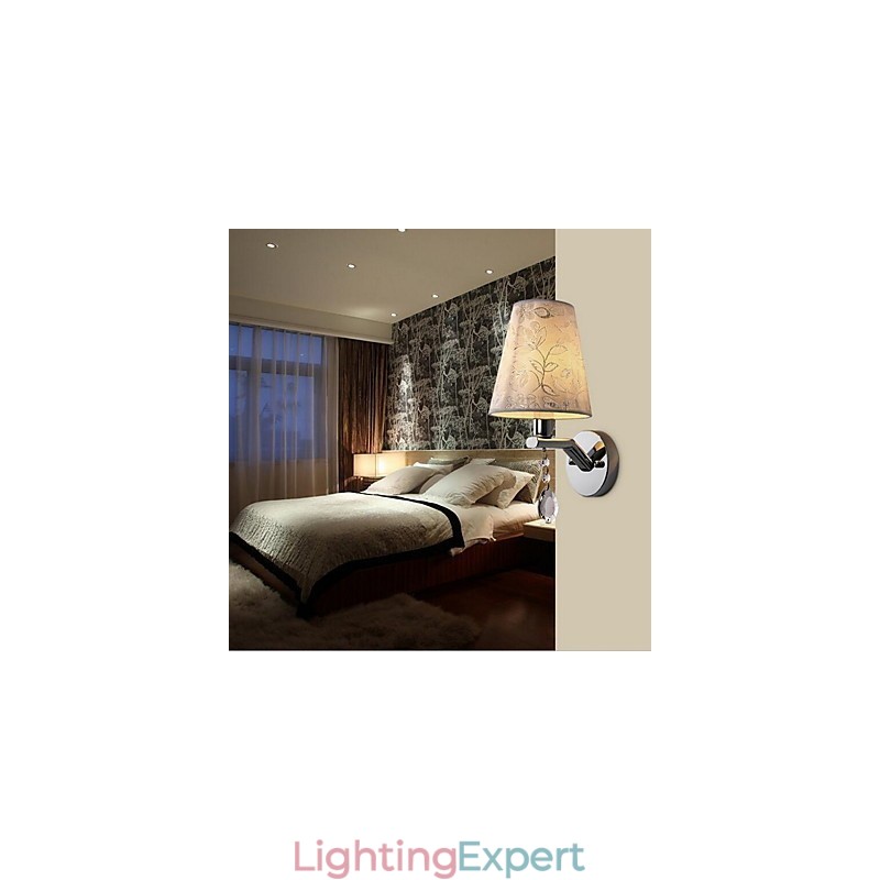 Crystal Modern Contemporary Others Feature Uplight Wall Sconces Wall Light
