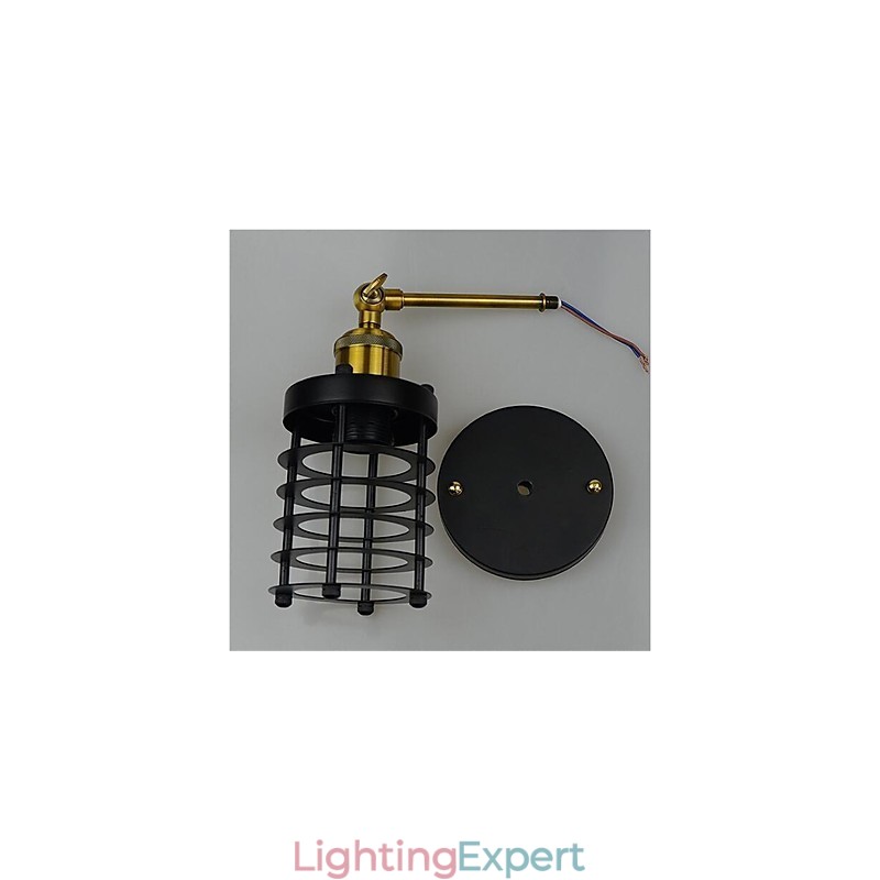 Simple Vintage Country Retro Painting Feature for Mini Style Ambient Light Wall Sconces