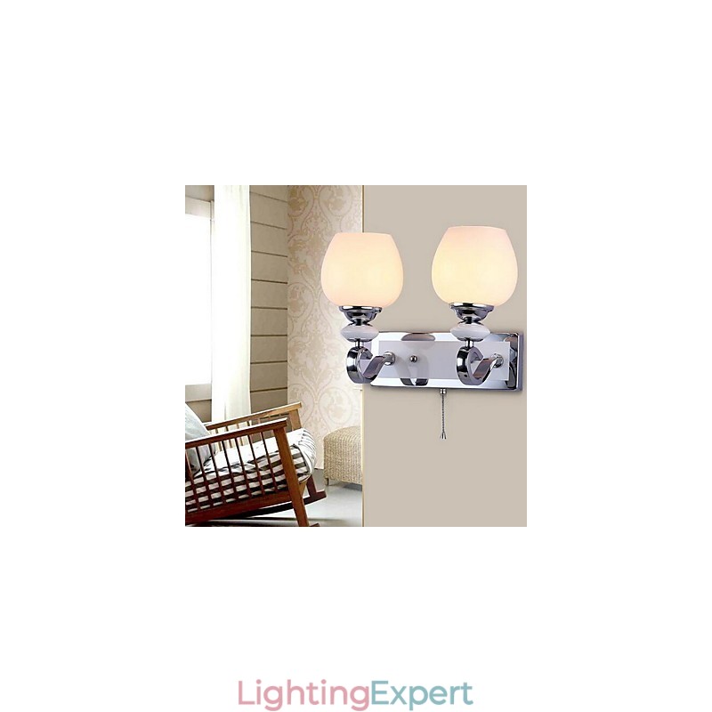 Modern Contemporary Electroplated Feature Uplight Wall Sconces Wall Light