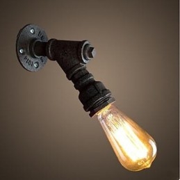 Rustic Lodge Painting Feature for Arc Ambient Light Wall Sconces Wall Light