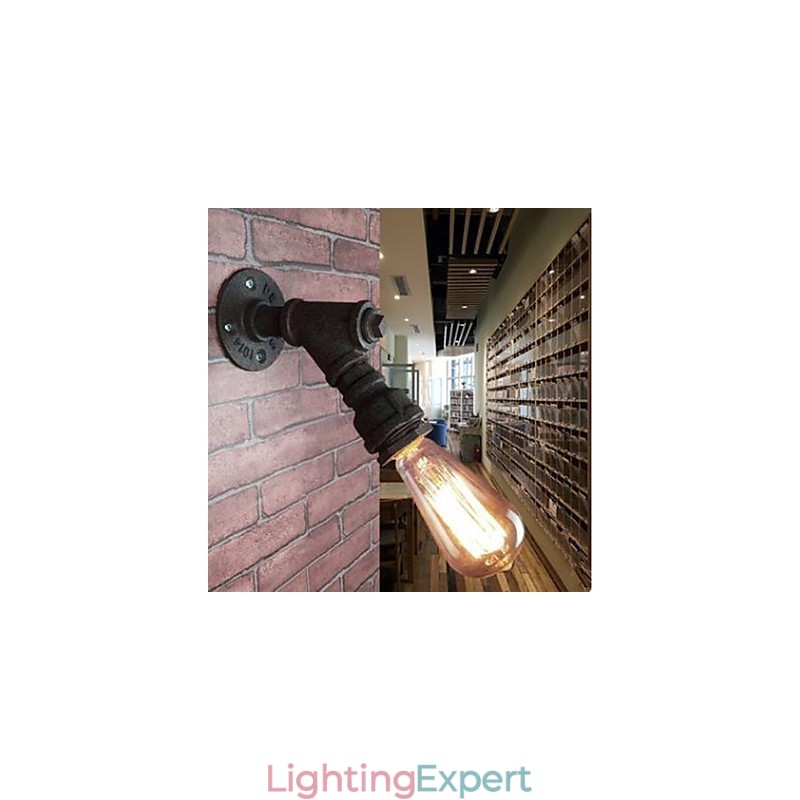 Rustic Lodge Painting Feature for Arc Ambient Light Wall Sconces Wall Light