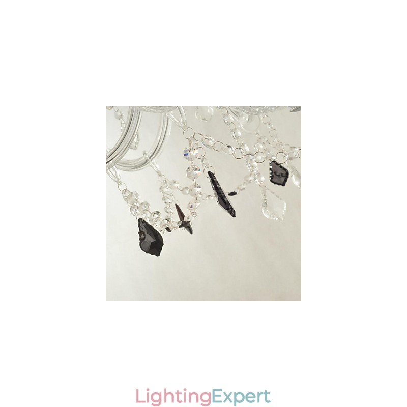 Modern Contemporary Crystal Glass Chandelier