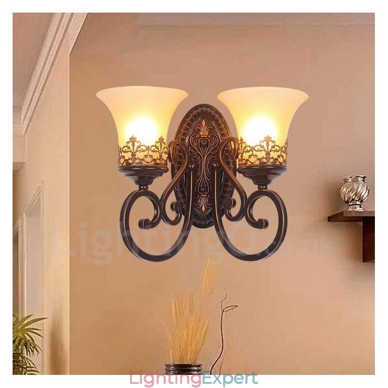 Rustic Lodge Living Room Dining Room Bed Room Metal Indoor Wall Sconces