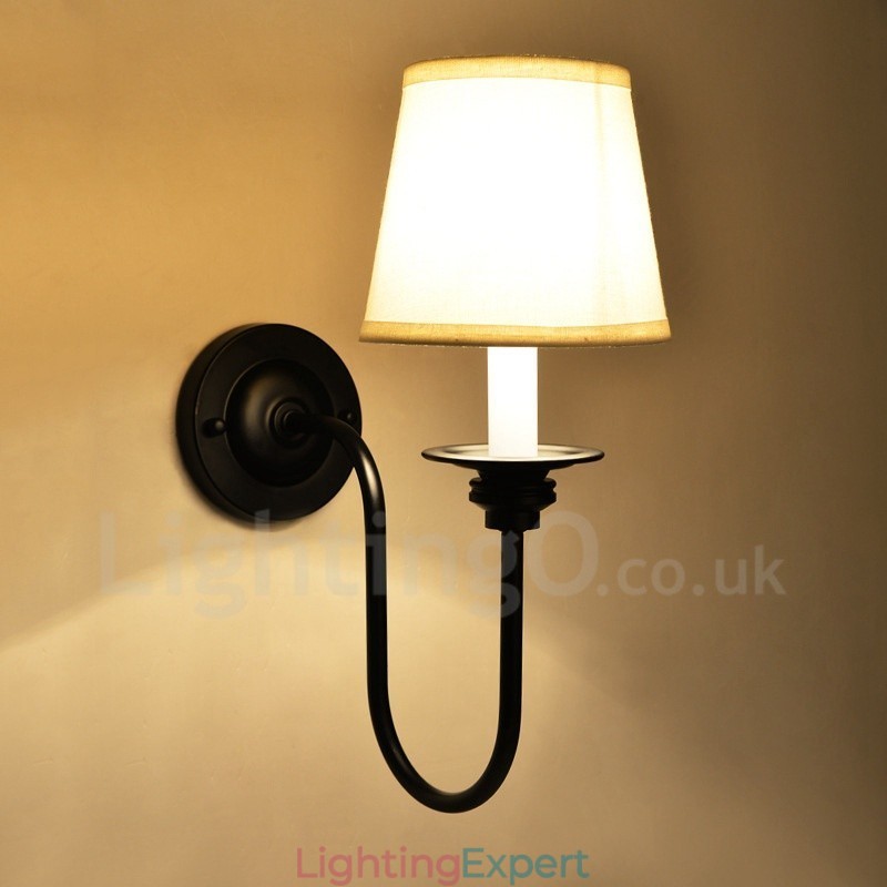 Single Light Traditional Classic Indoor Wall Sconces