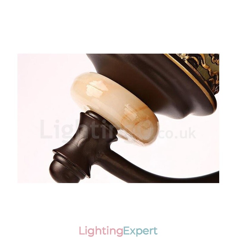 Single Light Traditional Classic Living Room Dining Room Bed Room Metal Indoor Wall Sconces