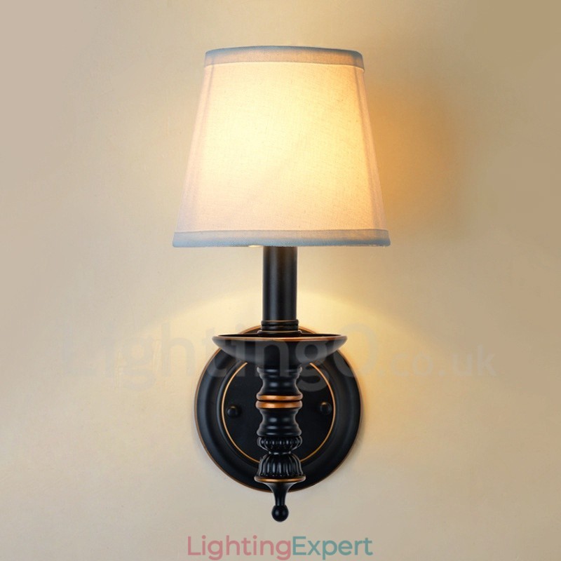 Single Light Traditional Classic Indoor Wall Sconces