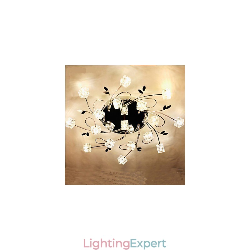 Classic Ice Crystal Ceiling Lamp