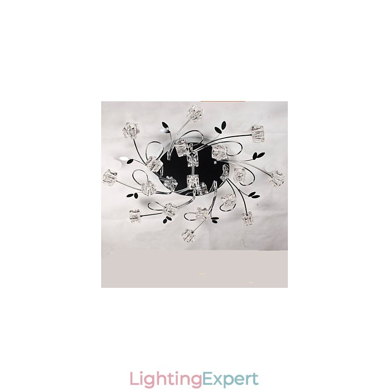 Classic Ice Crystal Ceiling Lamp