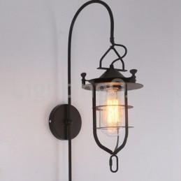 Retro Dock Wall Lamp Black Wharf Wall Lights Dock Sconce Restaurant Living Room Cafe Bar Clothing Store