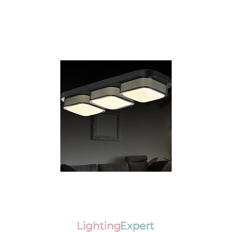 Modern Contemporary Metal Flush Mount