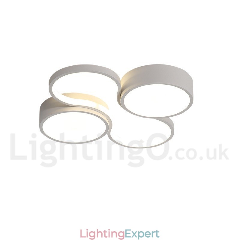 Dimmable Modern Comtemporary Alumilium Ceiling Light Flush Mount Lamp for Living Room Bed Room Also Can Be Used As Wall Light