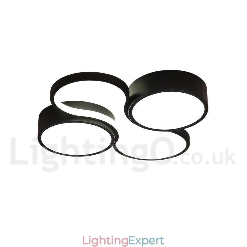 Dimmable Modern Comtemporary Alumilium Ceiling Light Flush Mount Lamp for Living Room Bed Room Also Can Be Used As Wall Light