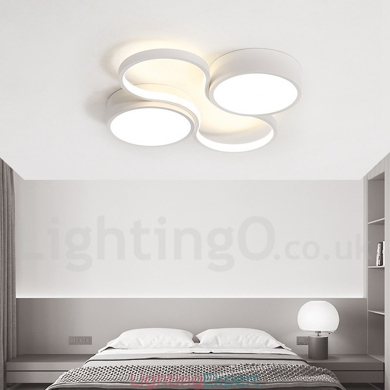 Dimmable Modern Comtemporary Alumilium Ceiling Light Flush Mount Lamp for Living Room Bed Room Also Can Be Used As Wall Light
