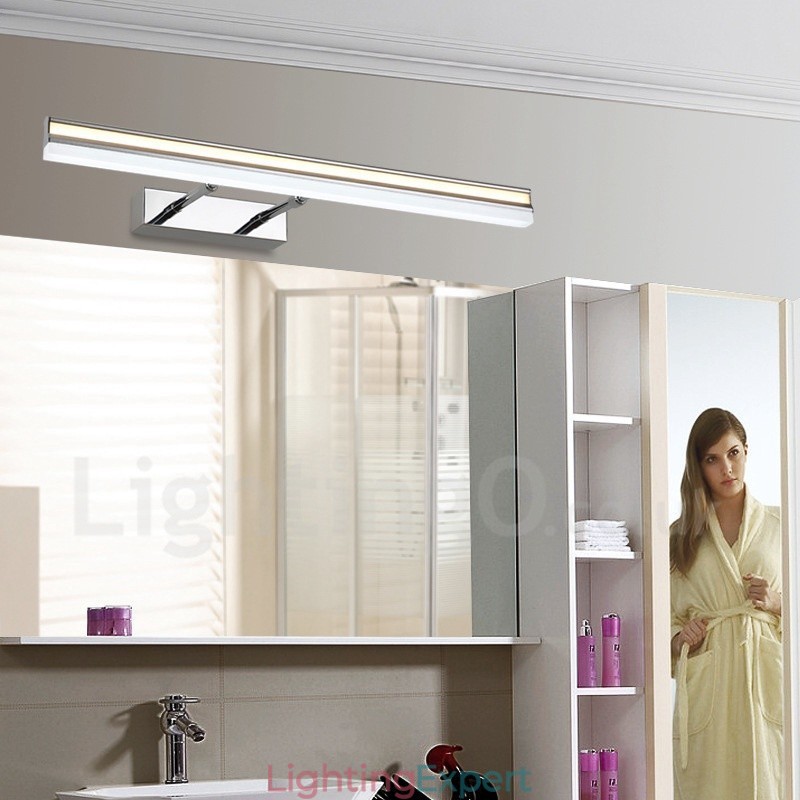 IP44 Mirror Lamp Bathroom Lights Up and Down Wall Lights with Acrylic Shade Make up Lighting