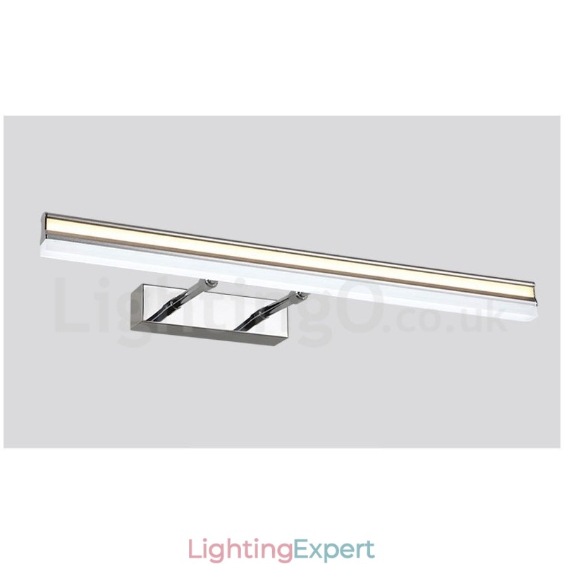 IP44 Mirror Lamp Bathroom Lights Up and Down Wall Lights with Acrylic Shade Make up Lighting