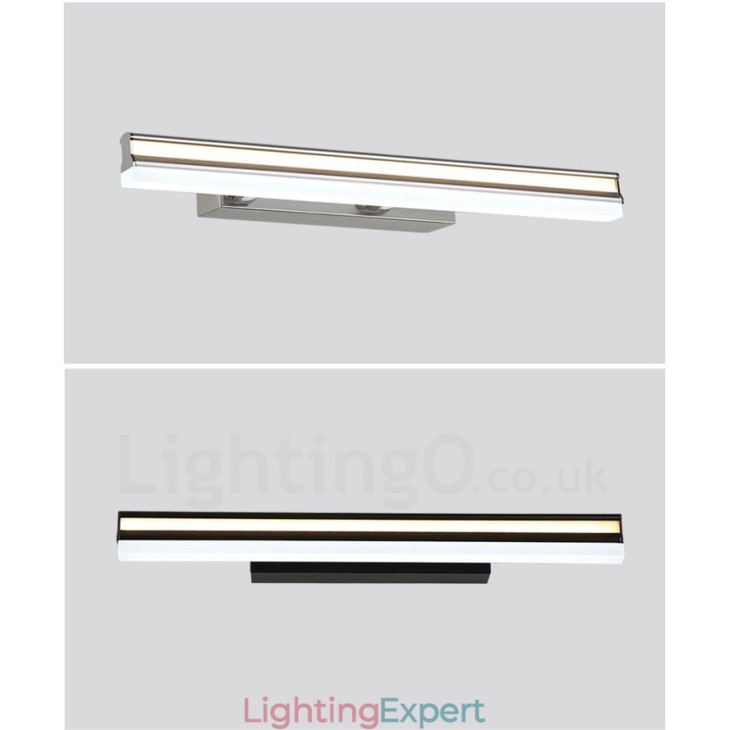 IP44 Mirror Lamp Bathroom Lights Wall Lights with Acrylic Shade Make up Lighting