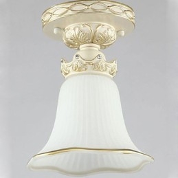 Europe Type Resin Glass Dome Light Sweet To Absorb Dome Light Lamp