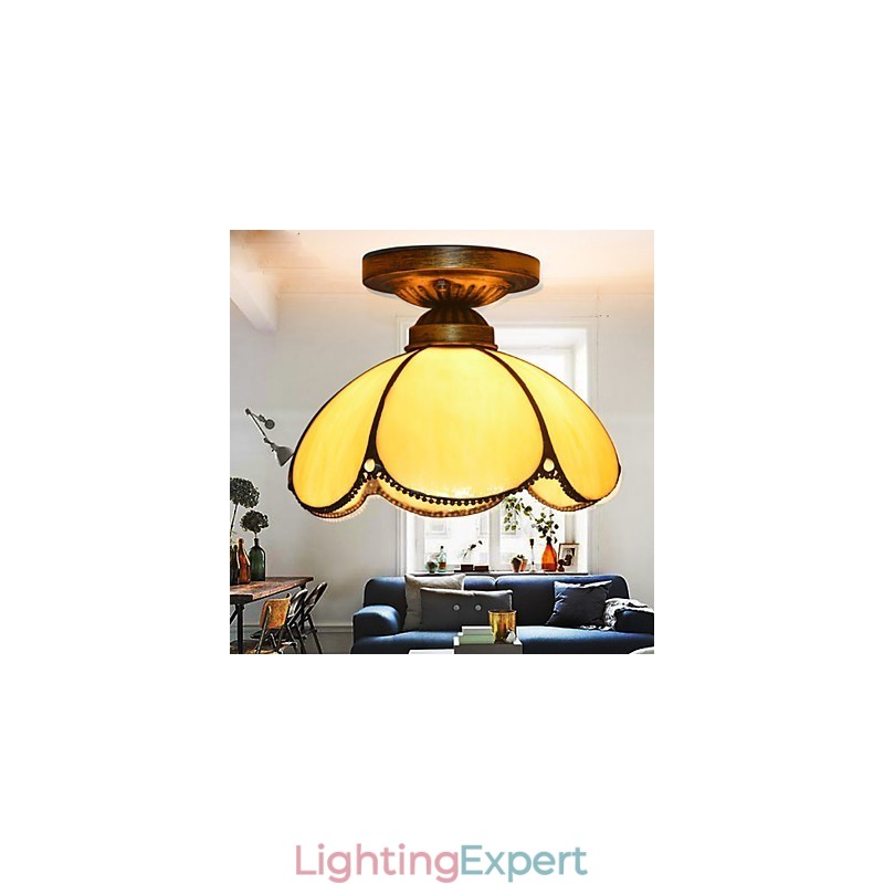Europe Type Restoring Ancient Ways Is Contracted And Creative Arts Bending Absorb Dome Light Lamp