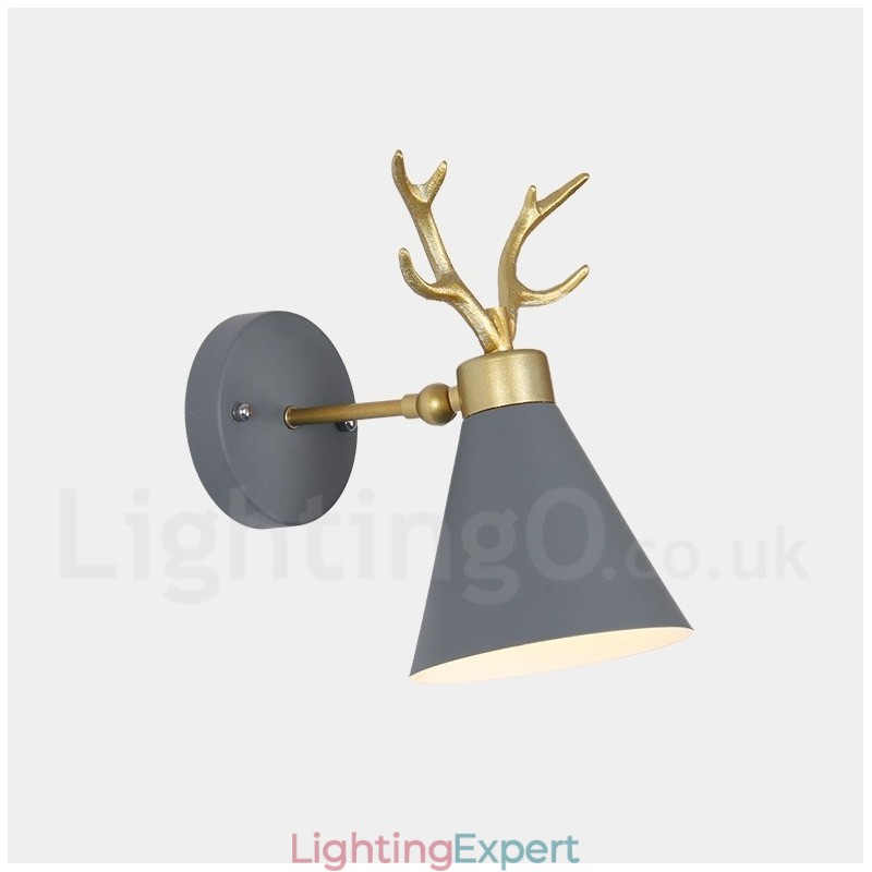 Modern Antlers Wall Light