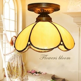 Europe Type Restoring Ancient Ways Is Contracted And Creative Arts Bending Absorb Dome Light Lamp