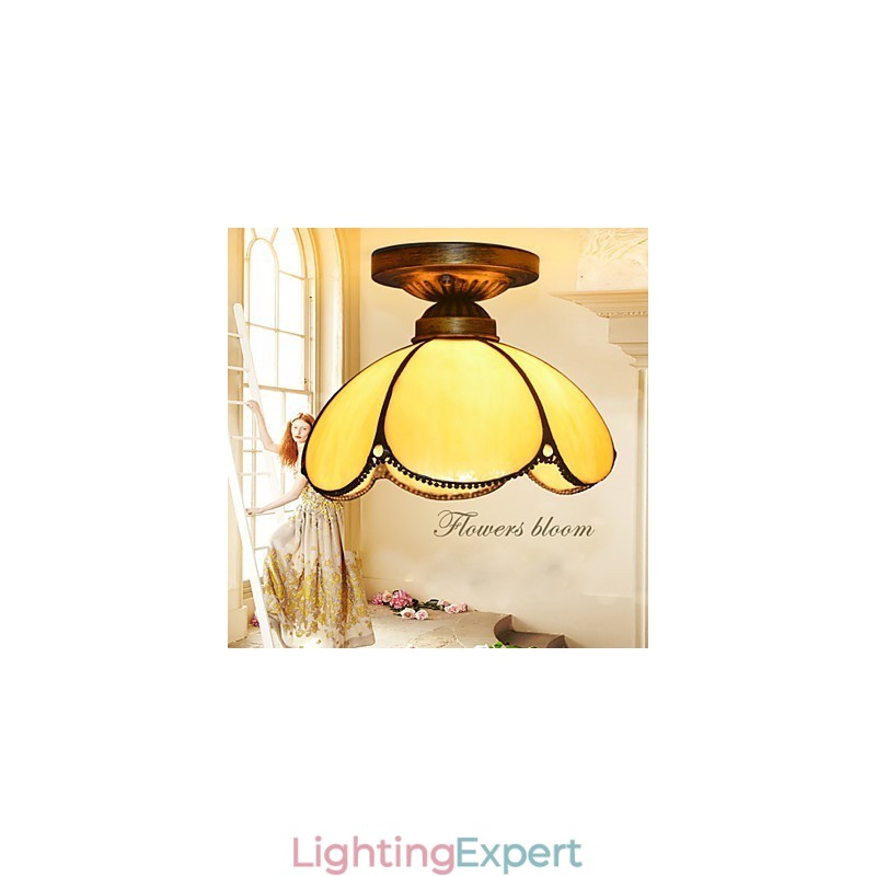 Europe Type Restoring Ancient Ways Is Contracted And Creative Arts Bending Absorb Dome Light Lamp