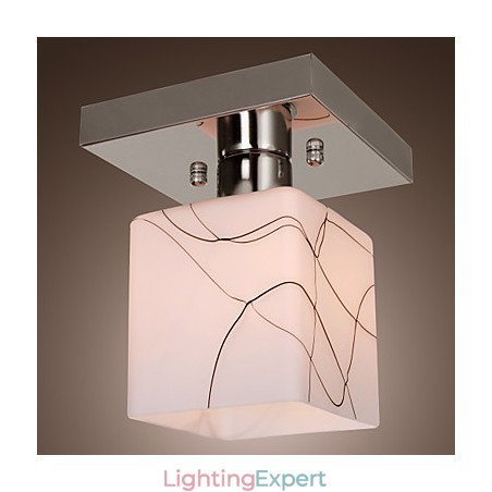 Modern Contemporary Mini Style Electroplated Metal Flush Mount Modern Contemporary Mini Style Electroplated Metal Flush Mount