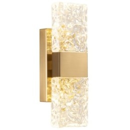 Modern Crystal Flush Mount Wall Light for Bedside Porch Aisle Living Room Bedroom Study