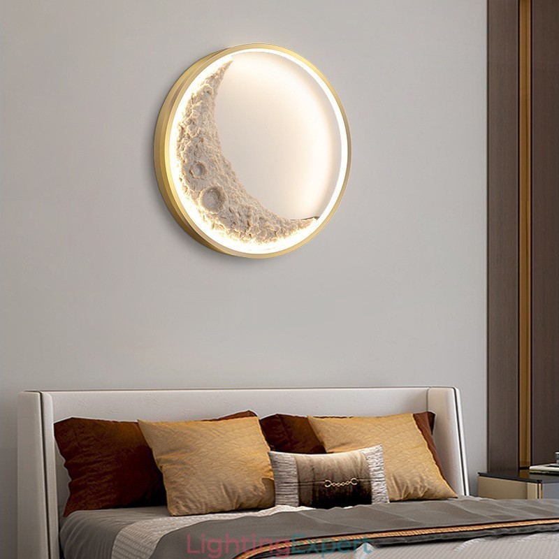 Nordic Indoor Round Background Wall Decorative Wall Lights