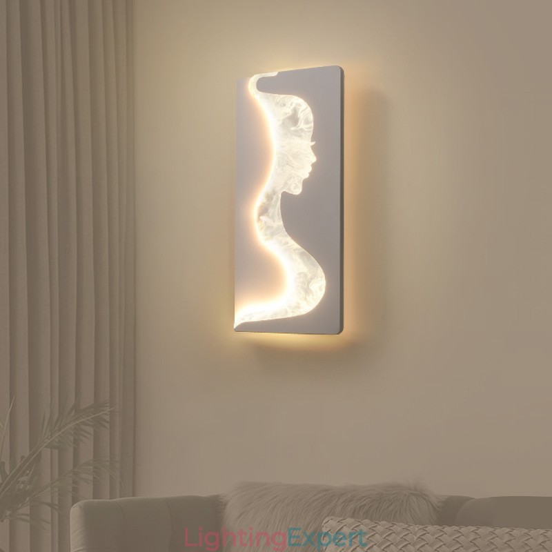 Indoor Lovely Girls Facing left Right Wall Light