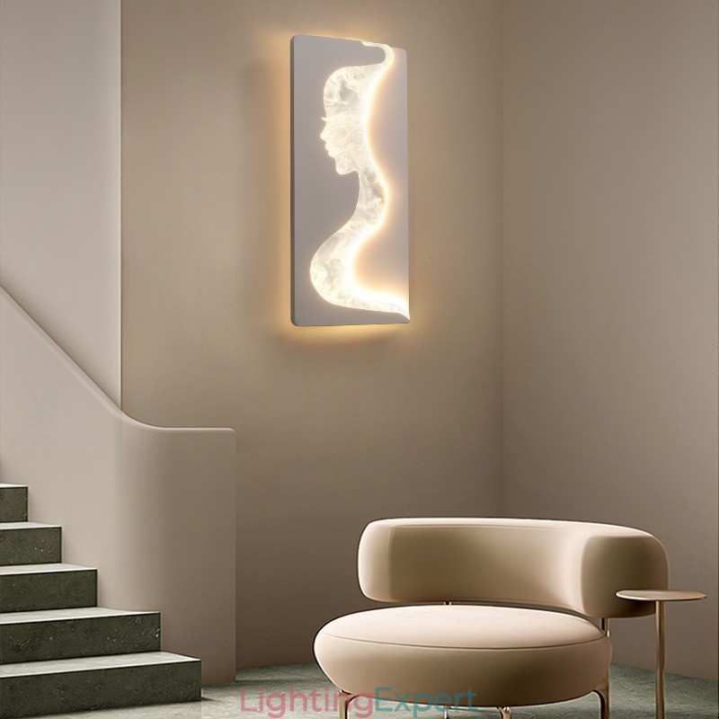 Indoor Lovely Girls Facing left Right Wall Light
