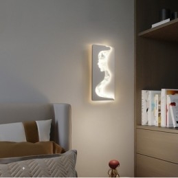 Indoor Lovely Girls Facing left Right Wall Light