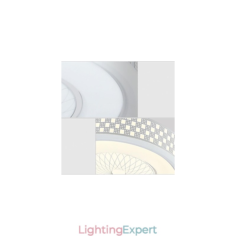 Modern Contemporary Metal Flush Mount