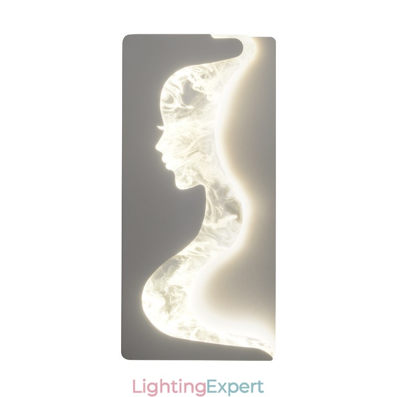 Indoor Lovely Girls Facing left Right Wall Light