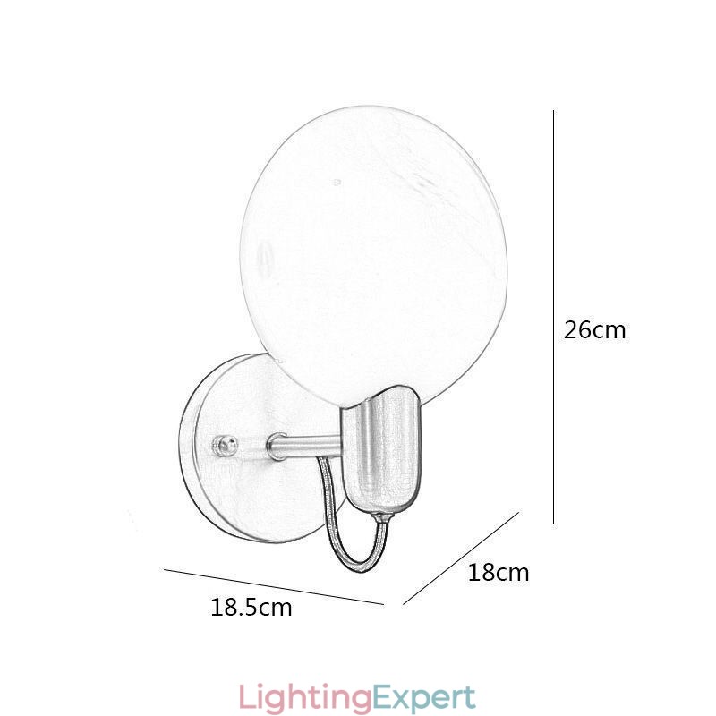 Marble Wall lamp Corridor Wall Sconce Room Bathroom Wall lights