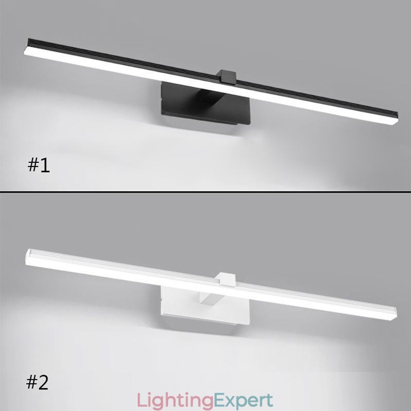 Contemporary Wall Lamp Mirror Front Light Acrylic Lighting Washroom