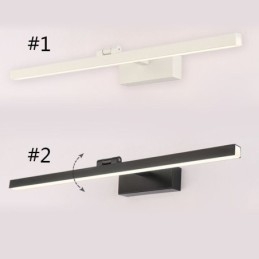 Nordic Style Mirror Front Light Angle Adjustable Wall Lamp Washroom