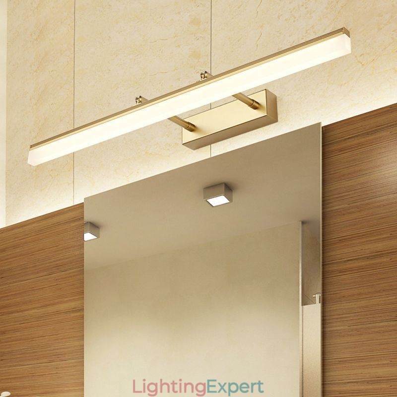 Mirror Front Light Acrylic Stretchable Sconce Lamp Washroom Corridor